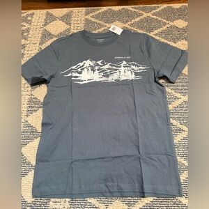 Old Navy Slate Blue Graphic Tee